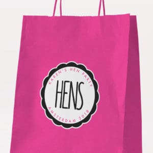 Hens Gift Bag - Personalised Hen Party Gift Bags