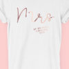 Mrs Foil - Personalised Hen Party T Shirt
