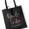 Bride Tribe Script Hen Party Tote Bag