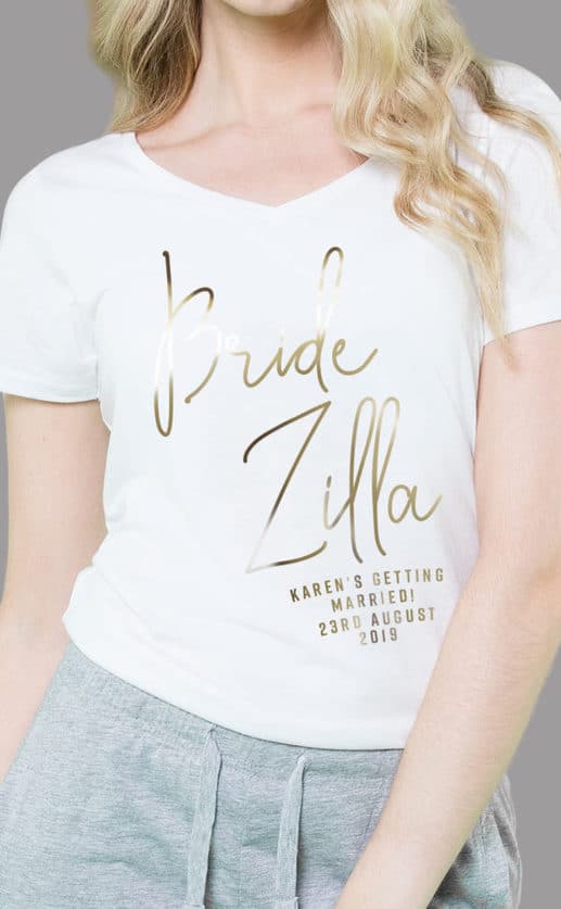 Bride Zilla - Personalised Sleepy Pyjama Set