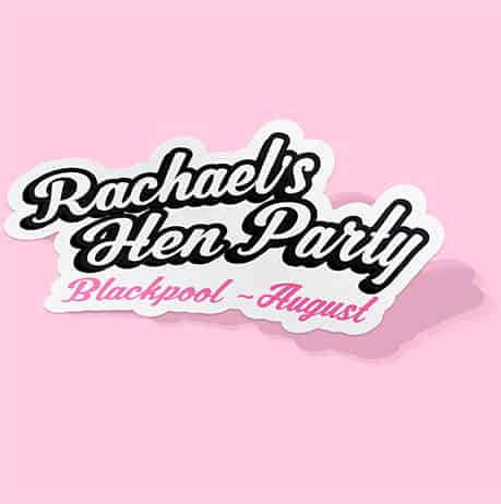 Hen Party Stickers