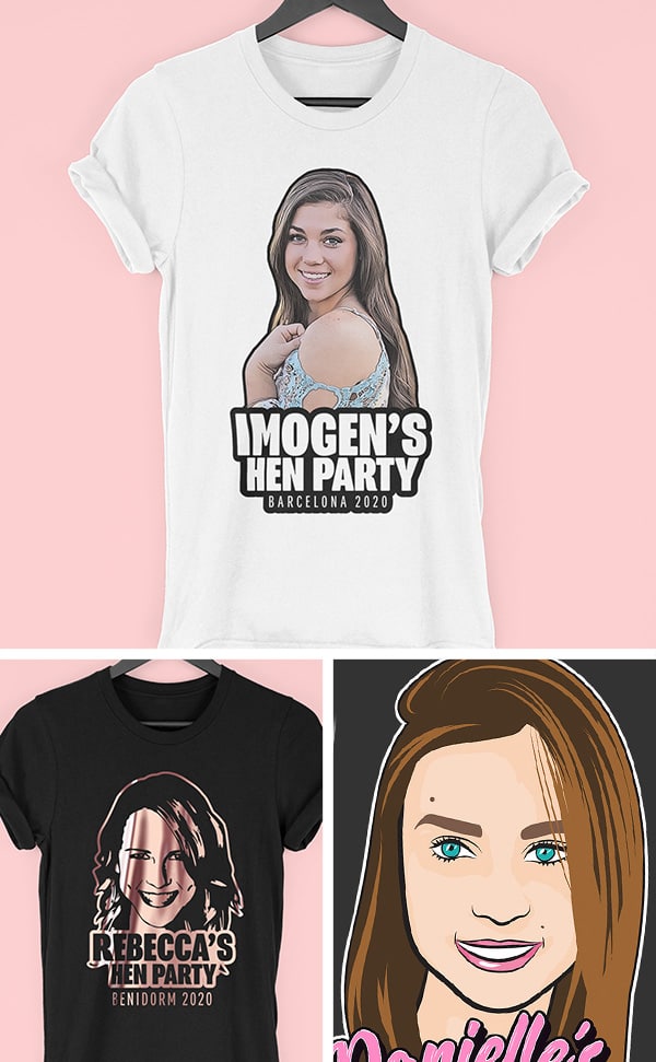 PhotoWorks Hen Party T Shirts