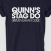 Chunk Personalised Stag Do T Shirt