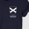 Scotland - Top Left Personalised Stag Do T Shirt