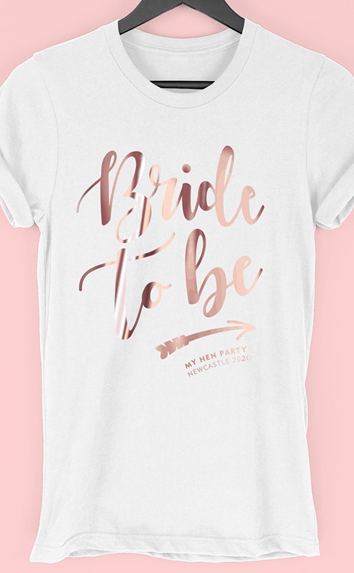 Bride Tribe 2 - Bride To Be - Personalised Hen Party T Shirt