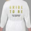 Bride To Be Bold Glitter Robe
