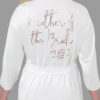 Mother of the Bride Foil Robe