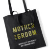 Mother of the Groom Bold Glitter Hen Party Tote Bag