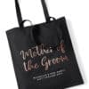 Mother of the Groom Script Hen Party Tote Bag