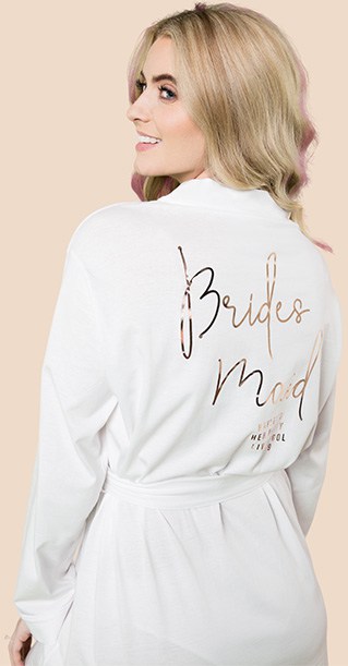 Personalised Bridal Robes