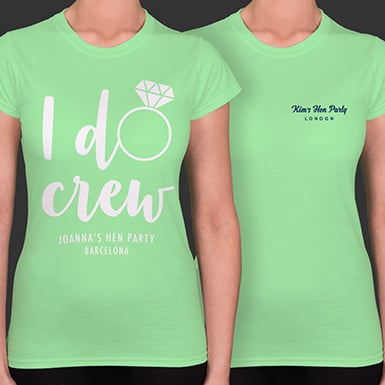 5 Great Colour Combos For Your Hen Party T Shirts 19 Mr Porkys