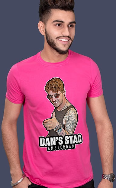 D-6 STAG DO T-SHIRT MENS T SHIRT PHOTO STAG PARTY PERSONALISED CUSTOMISED TOPS 